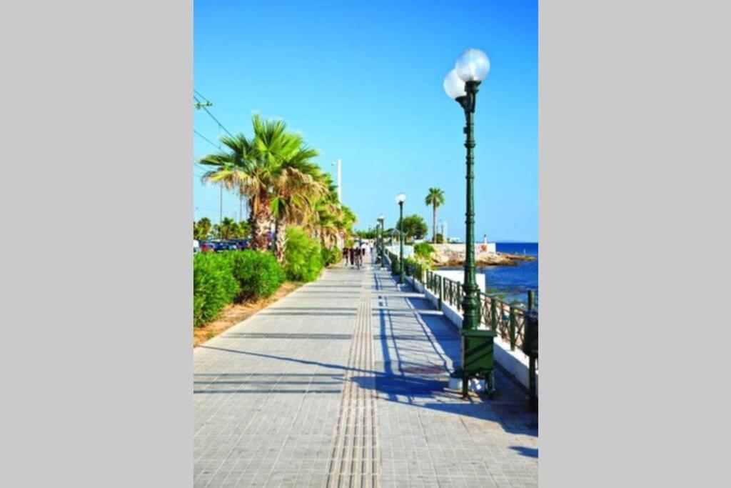 Ecostay-Serenity,Business Class Apartment By The Sea In Alimos Kalamaki Athens Luaran gambar